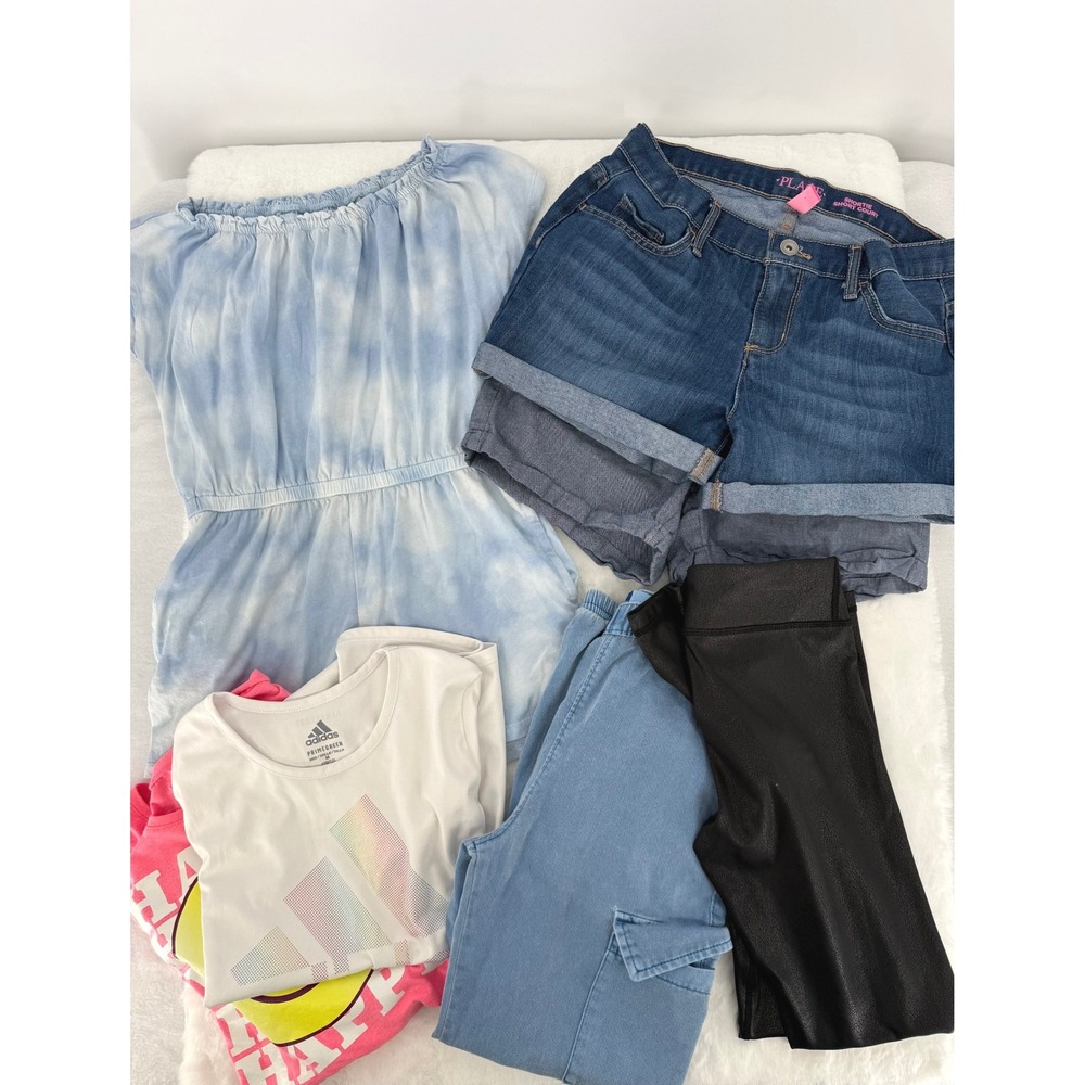 Kids Clothing Bundle Lot of Romper Shorts Tshirts Cargo Pants Leggings‎ 10/12